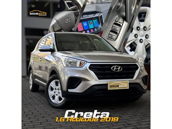 HYUNDAI CRETA 1.6 16V FLEX ATTITUDE AUTOMÁTICO HYUNDAI CRETA 1.6 16V FLEX ATTITUDE AUTOMÁTICO